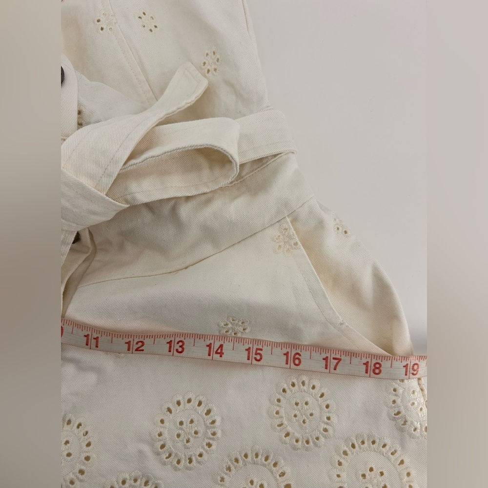 En Saison Isabella Womens Eyelet Denim romper Size S Small - Picture 12 of 12